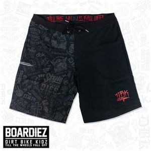 NEW! Dirt Bike Kidz Board Shorts